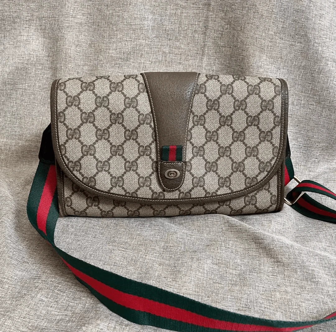 95新 GUCCI/古驰 古驰夹子包
