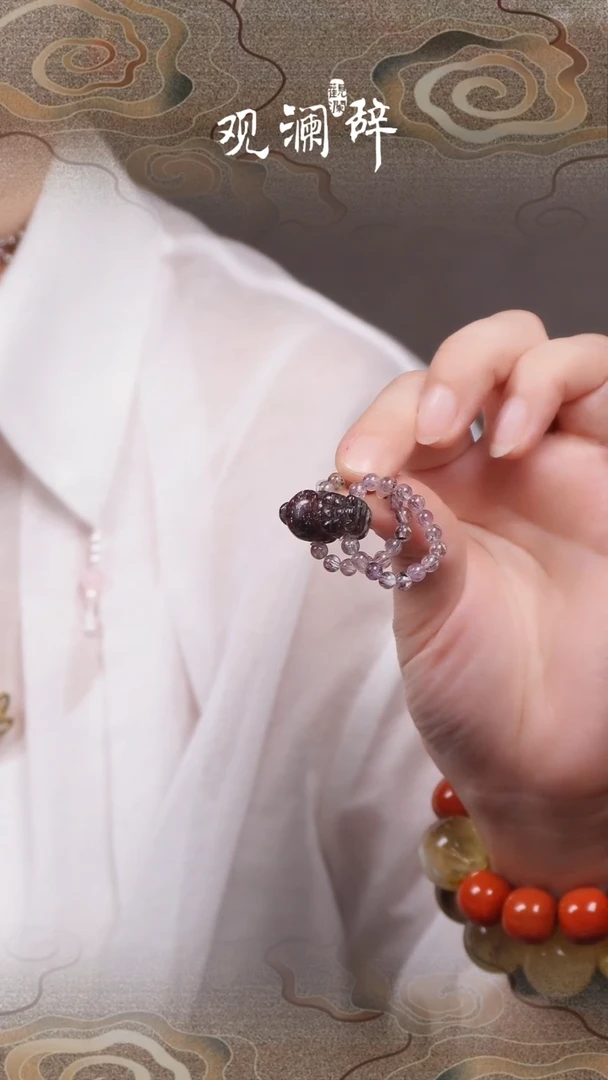 【闪购商品】水晶超七（毒液）未镶嵌戒指