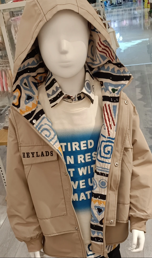 男童春装外套2024新款儿童装春秋款风衣上衣男孩宝宝春季薄款衣服