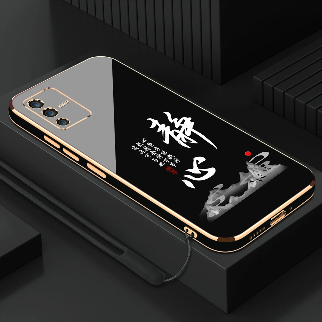 【静心】vivos12pro手机壳新款硅胶软壳电镀高端防摔轻奢手机套