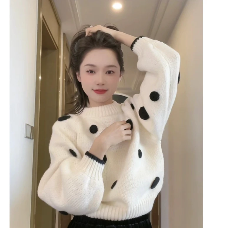 【点点毛衣】秋冬氛围感可爱毛衣-MY67676