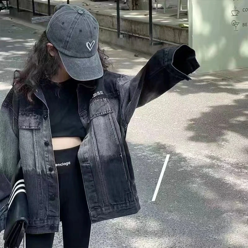 女童秋季牛仔外套W24677