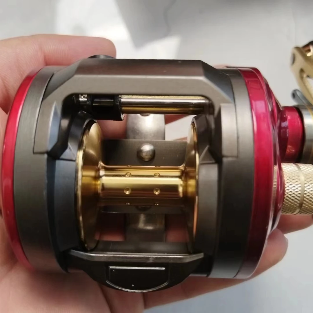 鼓轮金属鼓轮远投轮打黑 协力报警