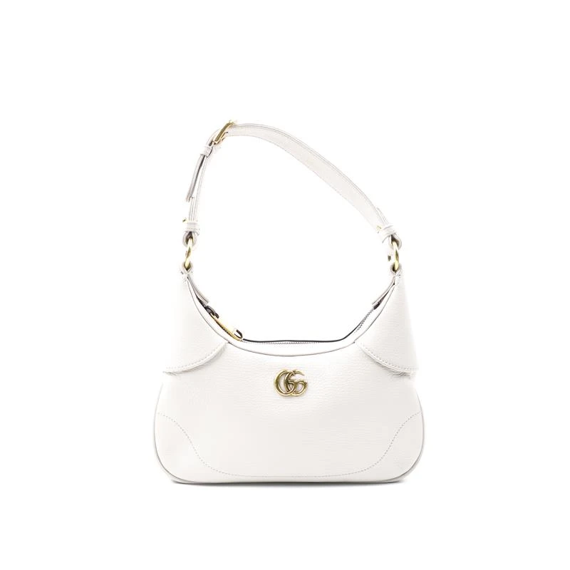99新 GUCCI/古驰 古驰 Aphrodite白色金双G单肩包T_ZY0000367359