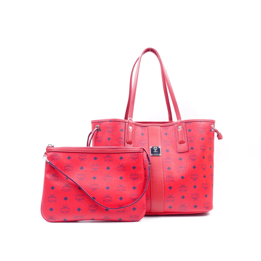 99新 MCM 红色中号托特包WKJMWXN00804 H_JMWXNWK00107