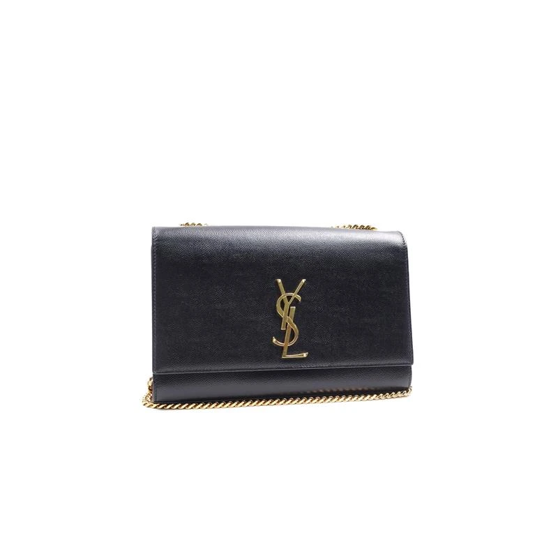 95新 YSL/圣罗兰 Kate 黑色金扣 单肩包T_ZY0000355245