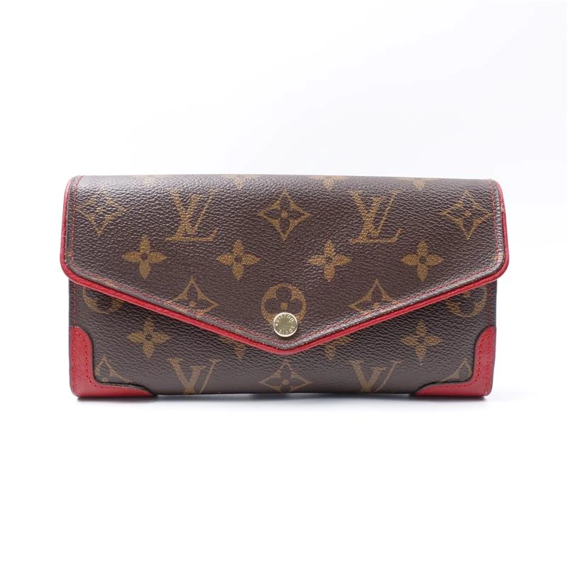 95新 LouisVuitton/路易威登  Mask老花拼红钱包T_ZY0000326768