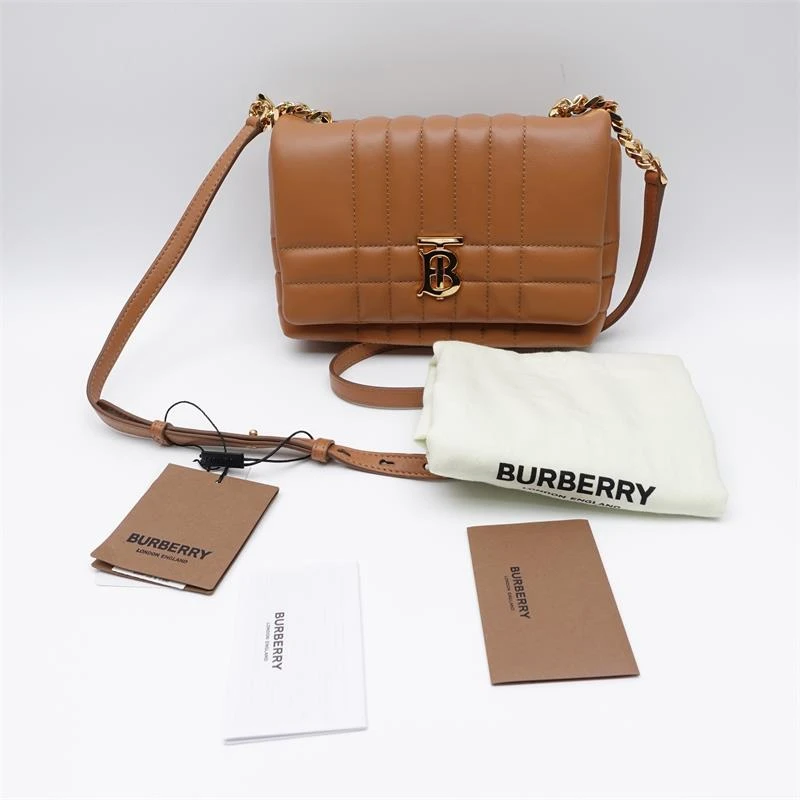 99新 BURBERRY/博柏利 棕色TB标  单肩包T_ZY0000371870