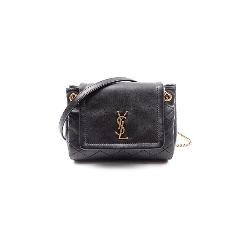 99新 YSL/圣罗兰 圣罗兰 Nolita 黑金 单肩包T_ZY0000392067