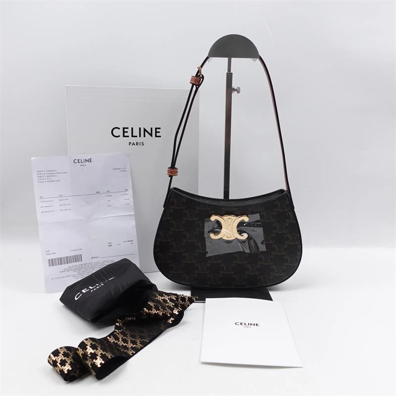 99新 Celine/思琳  老花TILLY 单肩包/T_ZY0000323920