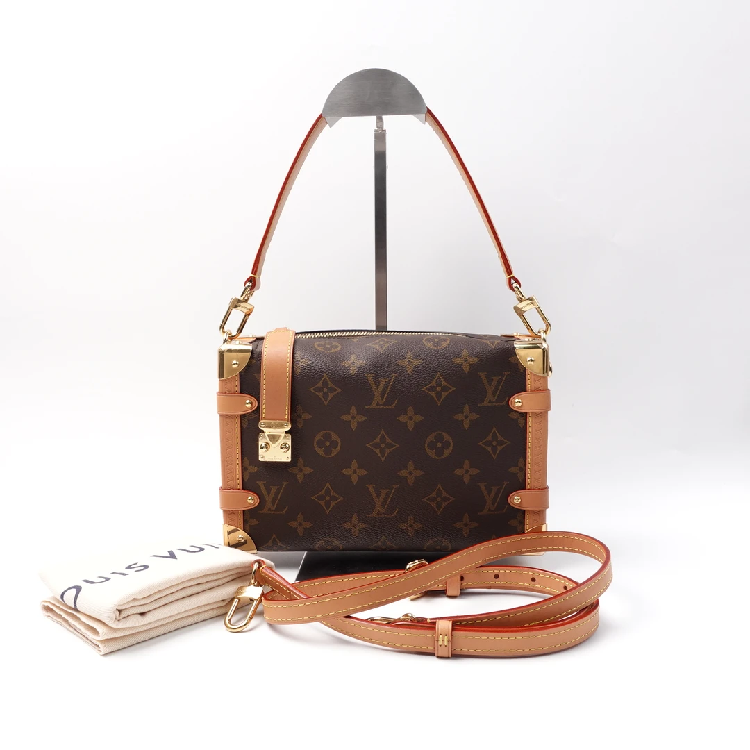 95新 LouisVuitton/路易威登 side trunk 老花单肩包TJLJM00034