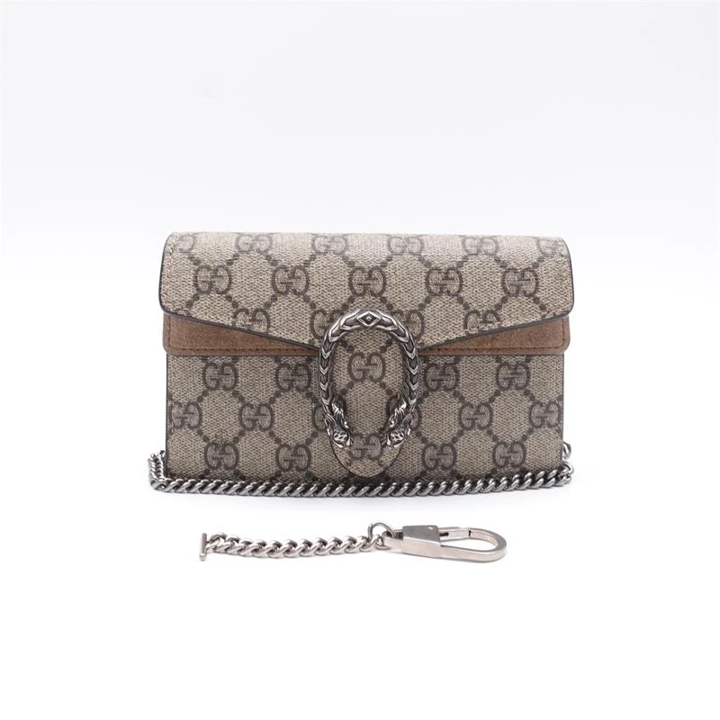 95新 GUCCI/古驰 Dionysus 老花 涂层帆布 单肩包T_ZY0000267235