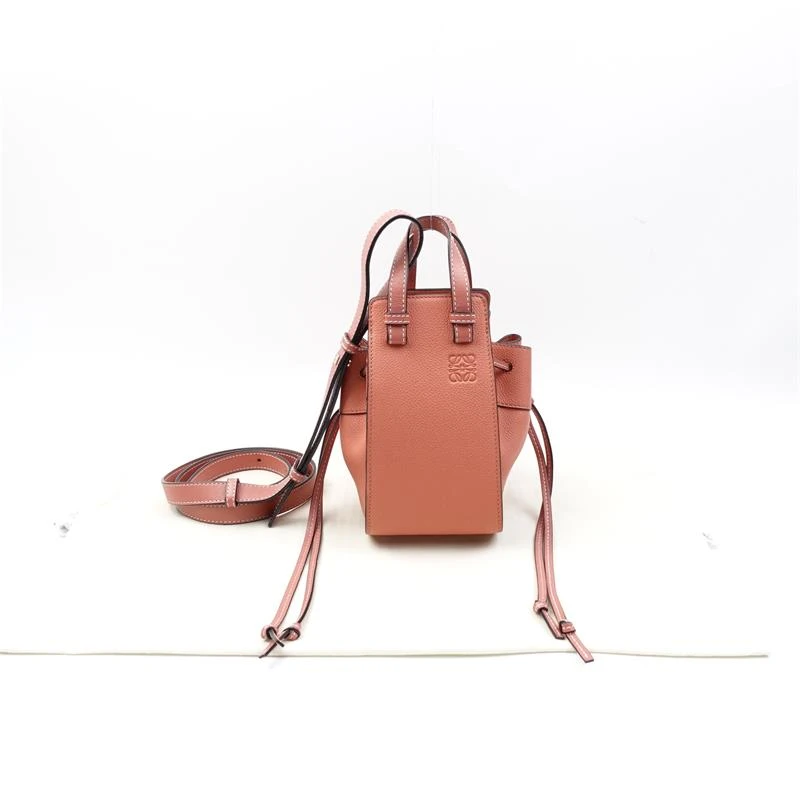 99新 LOEWE/罗意威 罗意威 Hammock 粉色吊床包/T_ZY0000340980