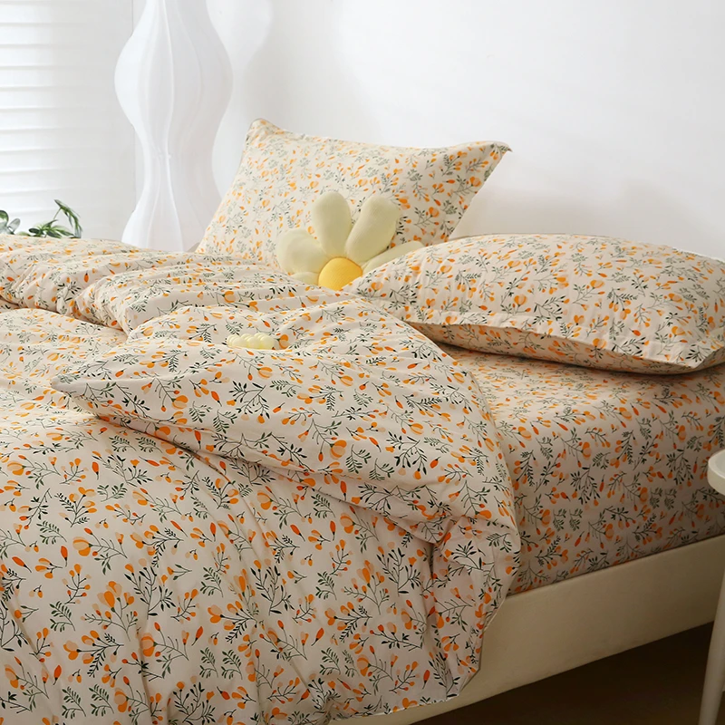 纯棉床单全棉被套单件被单单件床笠棉被罩学生宿舍枕套1.8米床