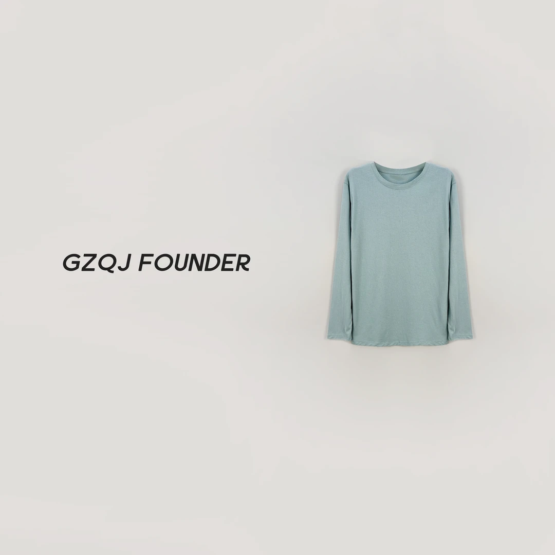 老琴私服【春风十里】正肩长袖女春季宽松简约圆领显瘦上衣 249