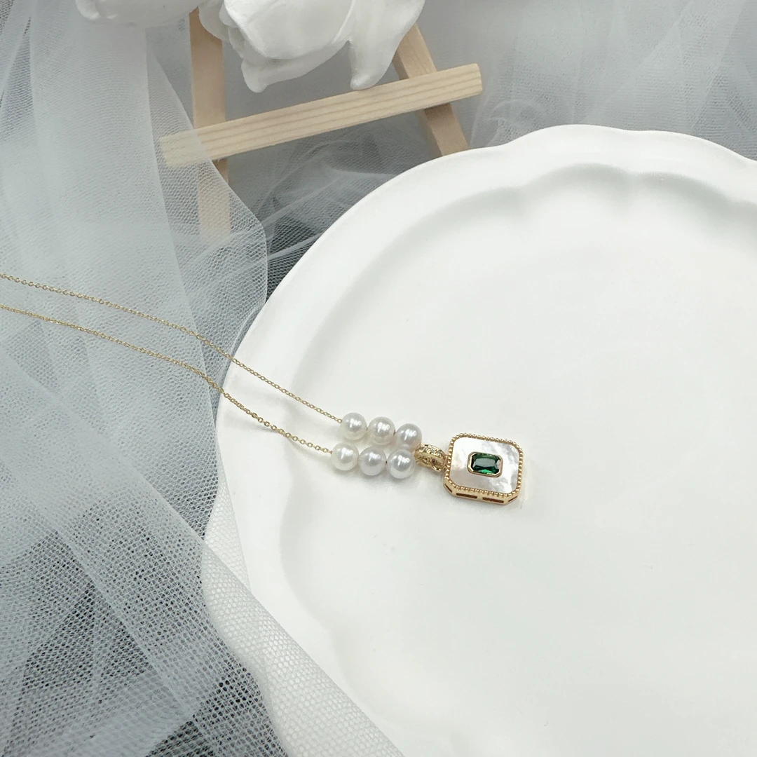 时尚O形珠珠吊坠