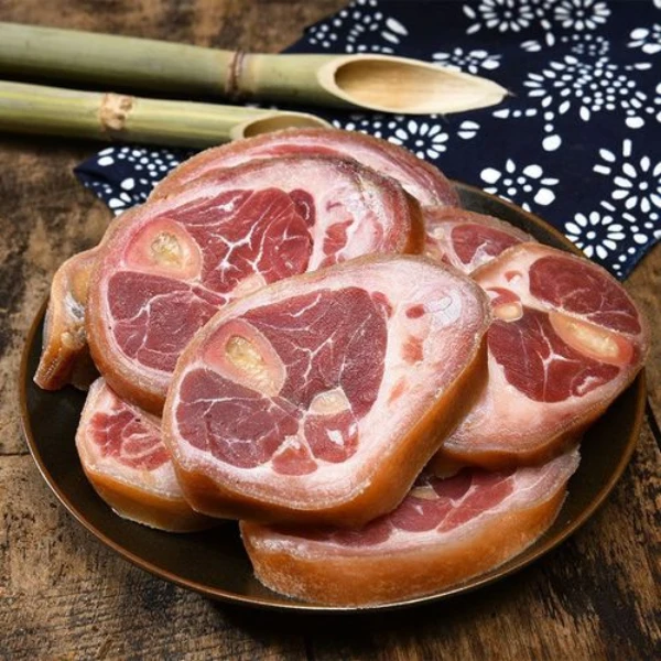 云南老火腿金钱腿切片肉多煲汤鲜美1斤腌制风干发酵