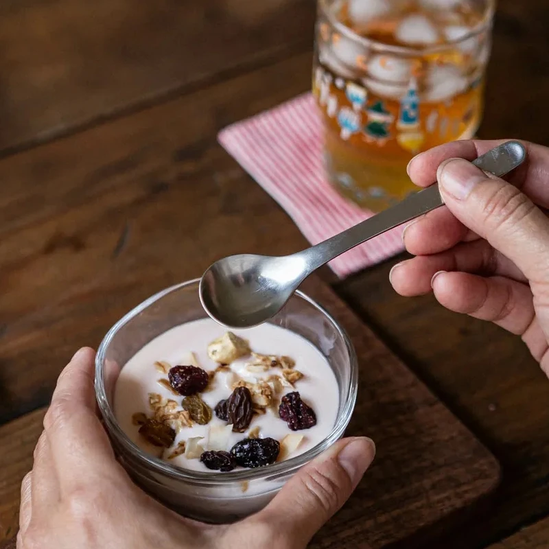 【柳宗理】日本进口不锈钢18-8咖啡勺小勺搅拌勺糖勺甜品勺11.8cm