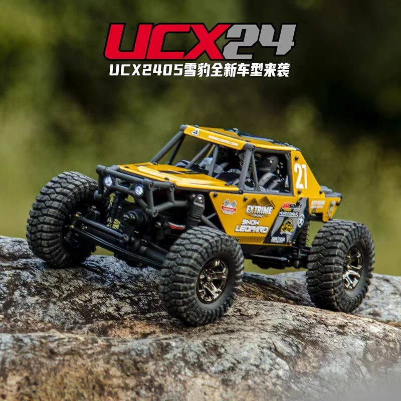 UDIRC优迪1比24雪豹UCX2405仿真越野rc攀爬车模型遥控车