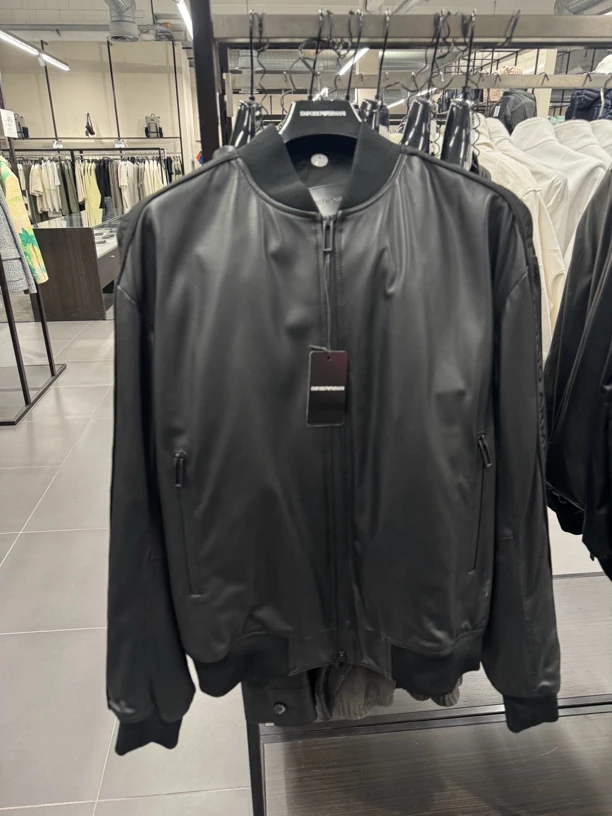 阿玛尼 Emporio Armani 羊皮外套