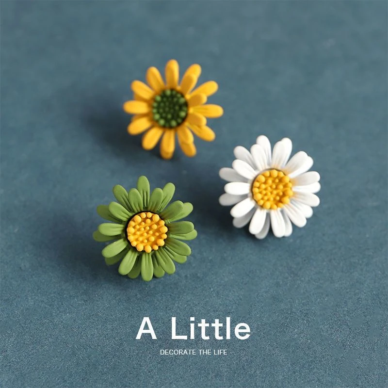 合金胸针 权志龙同款胸针花朵复古小雏菊ins衣服别针配饰可爱