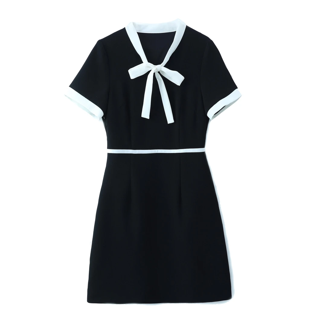 BAOFAHU2024年夏季新款2553时尚气质轻奢优雅百搭修身女装连衣裙