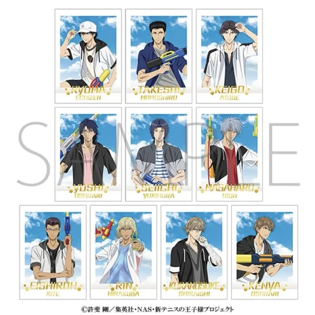 《新网球王子》日版 网球王子第三弹拍立得 官谷 越前龙马 代拆