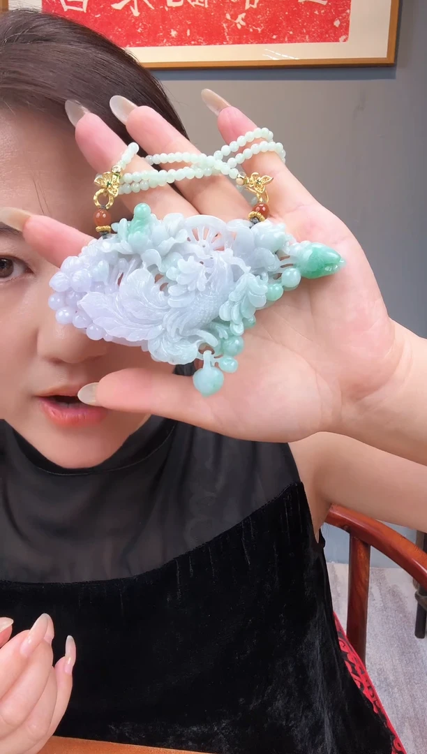 【闪购商品】翡翠挂件未镶嵌天然翡翠A货