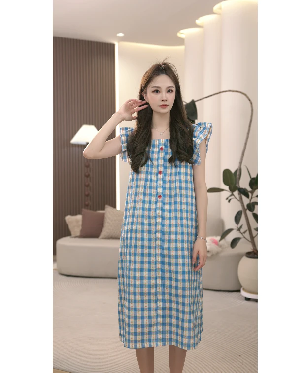 DM【百利甜睡裙】高定设计款时尚夏季家居睡裙CCCCCC