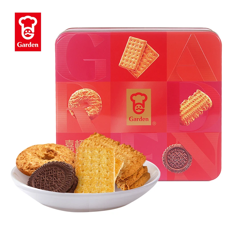 GARDEN/嘉顿精选什锦饼干380g多口味曲奇年货送礼