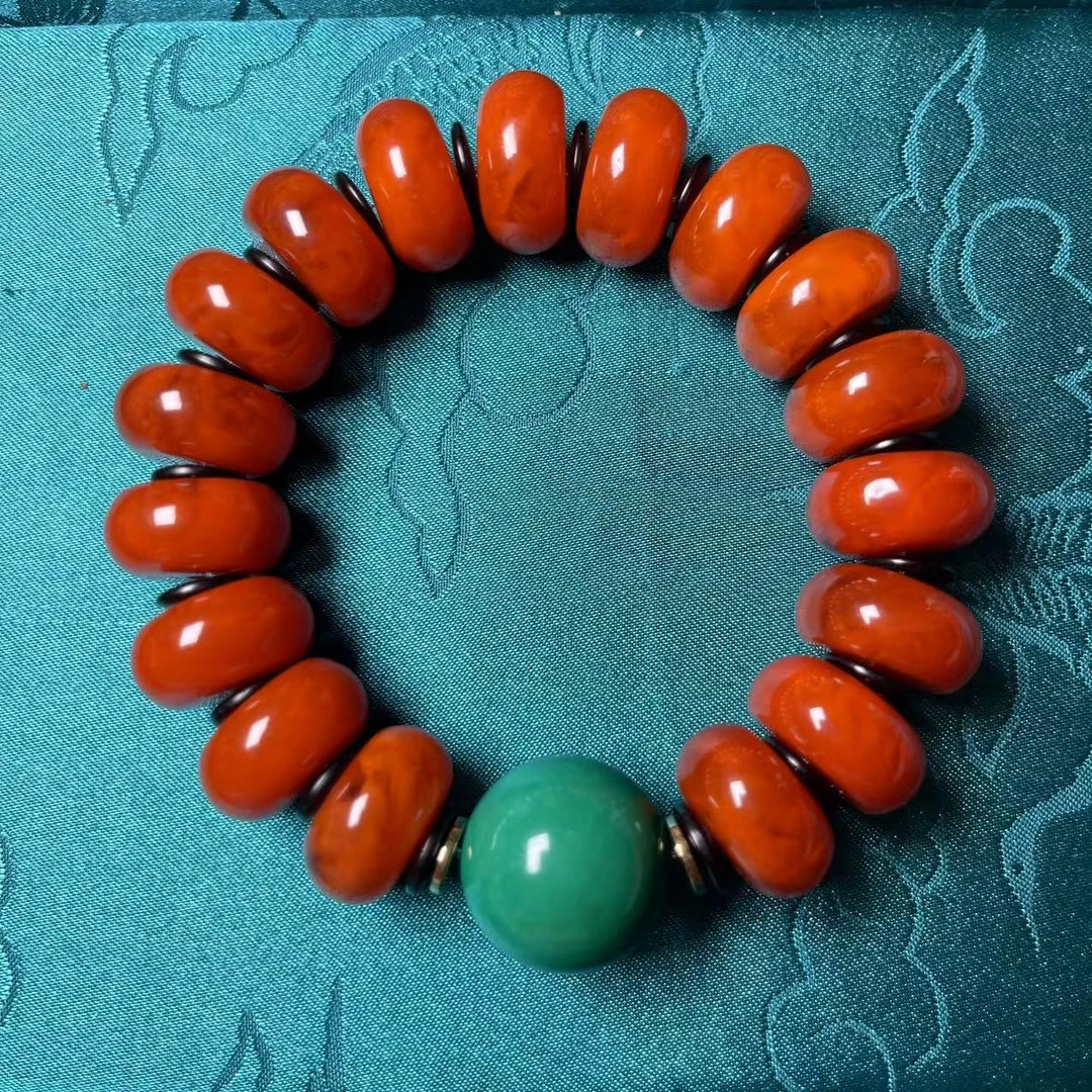 【焦糖色】19mm算盘串精工打磨优质的时尚手串