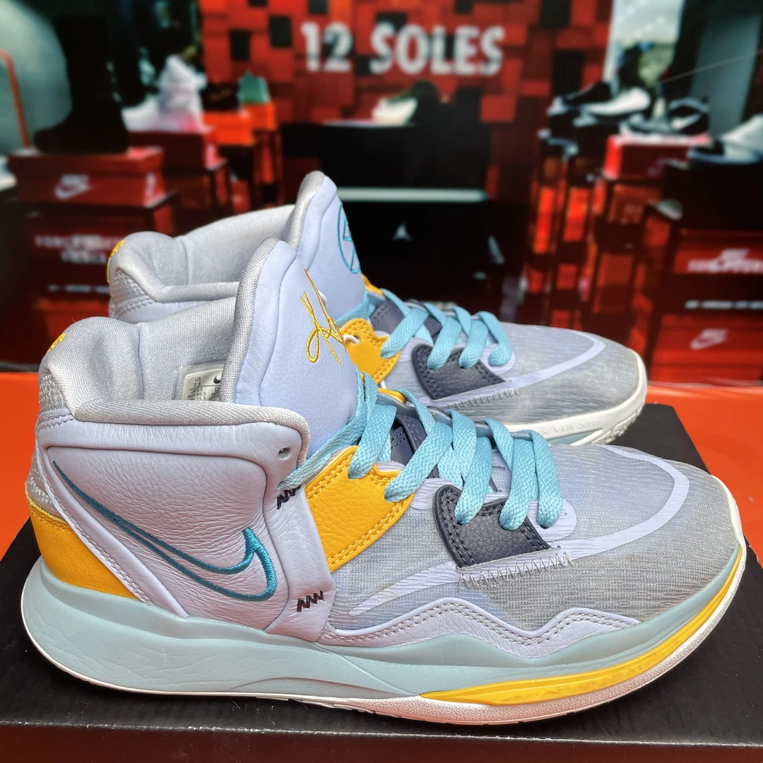 40.5码 中古 Nike 欧文 Infinity 篮球鞋 蓝色 无盒