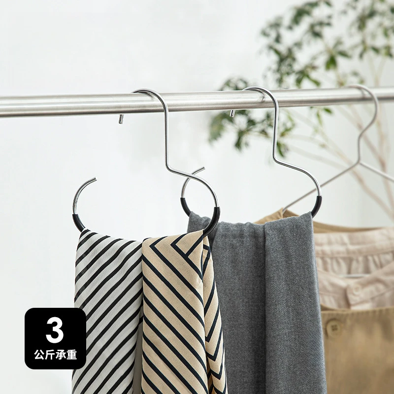 荞芬【居家好物】帽子圆形衣架家用多功能围巾包包丝巾衣柜收纳防