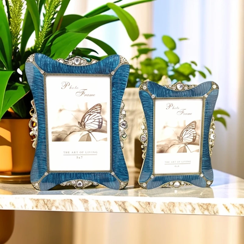 创意欧式婚纱照摆台相框寸6寸7寸10寸个性时尚轻奢个性像片框