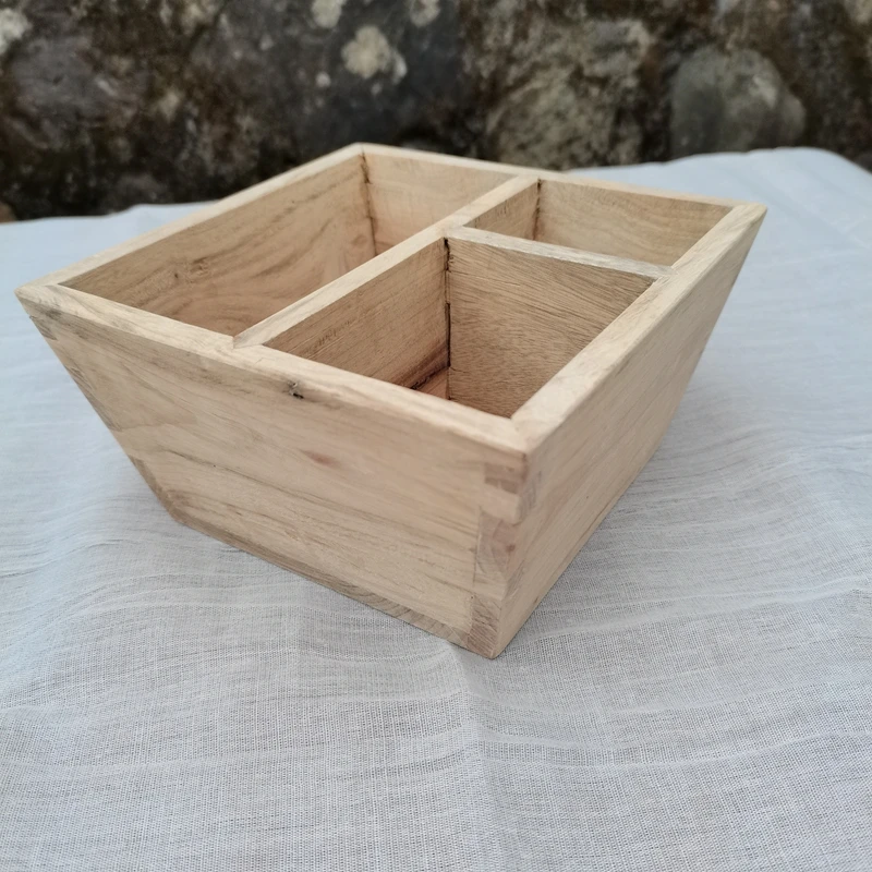 樟木斗升招财米斗复古手工卯榫结构升子开业礼品日进斗金客厅摆件