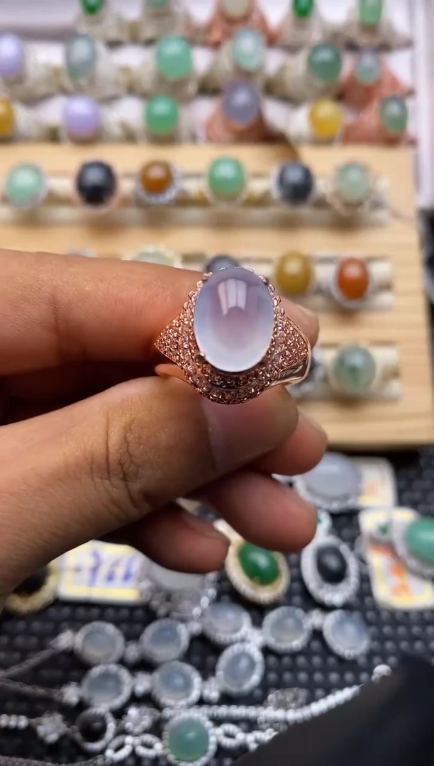 【闪购商品】翡翠戒指未镶嵌铜托666