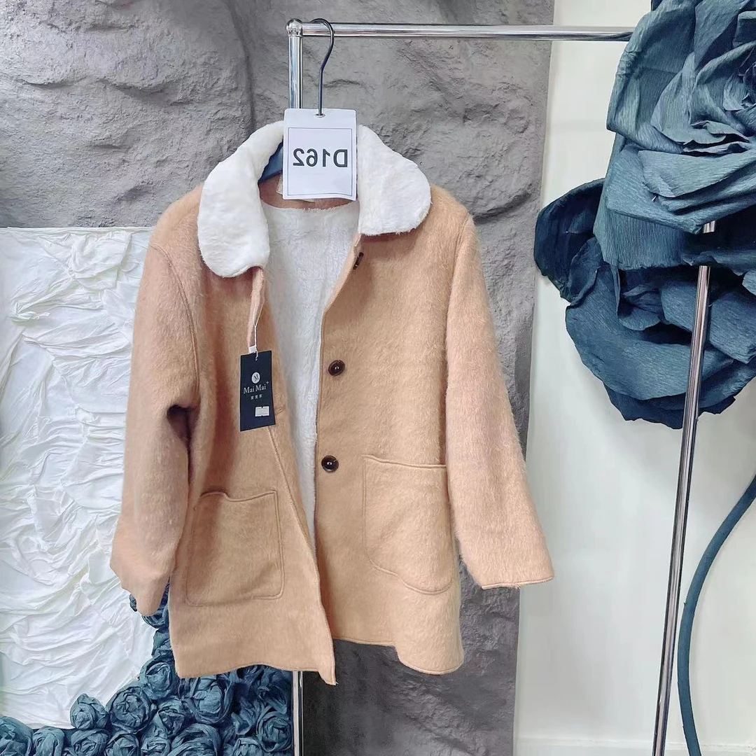 D162 百搭毛呢外套