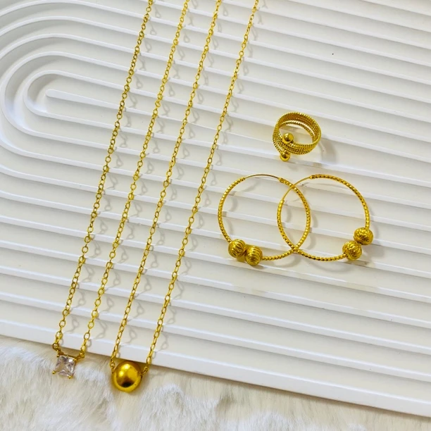 铜合金项链 921四件套