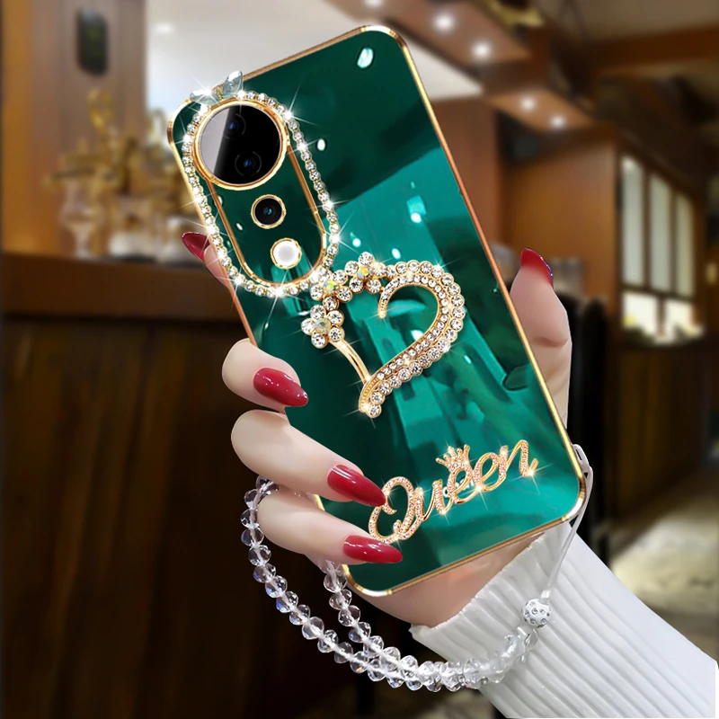 vivoS19手机壳防摔女款V2364A保护套全包直边电镀s19潮流个性vivi