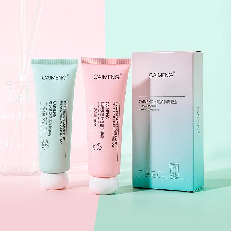 香氛情侣护手霜套盒烟酰胺倍护蒲公英莹润香氛水润防裂护手霜秋冬