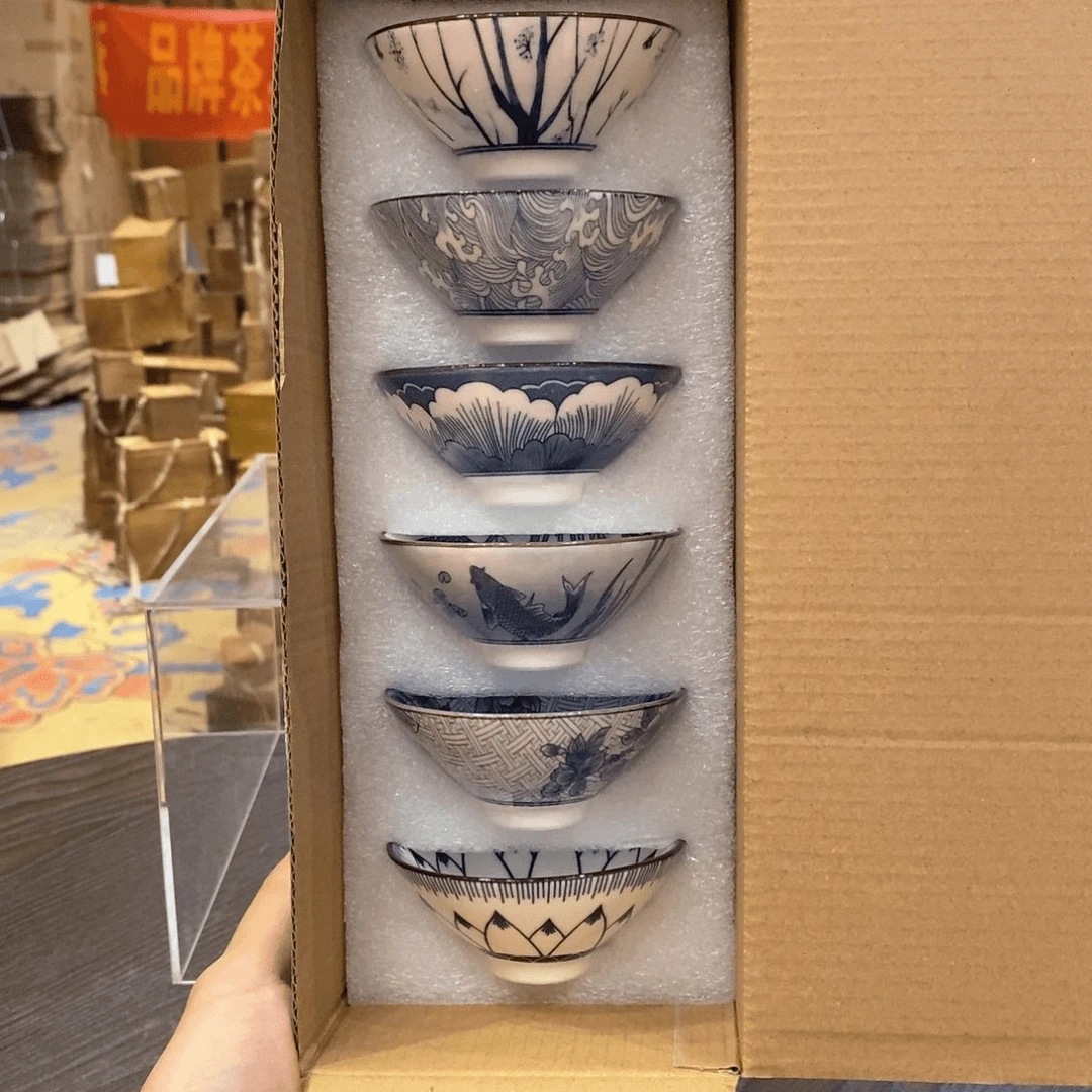 【闪购商品】斗笠杯六个装茶杯喝茶杯，147604