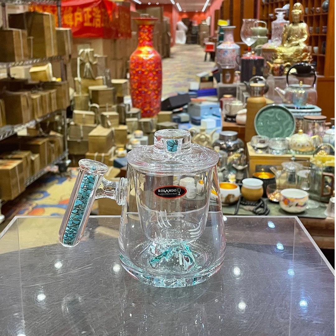 【闪购商品】绿松石马克杯泡茶杯，RT196TC