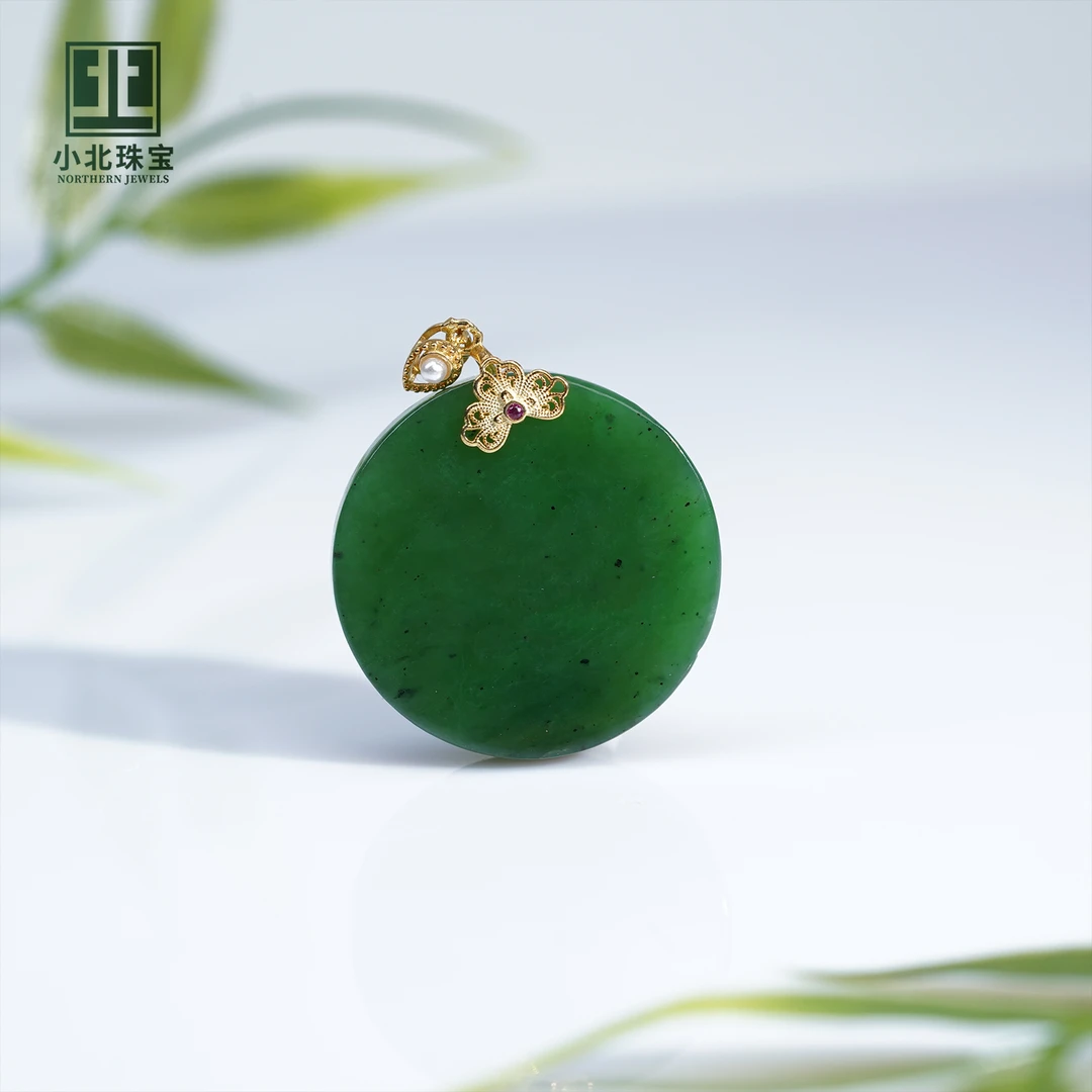 【小北严选】和田玉吊坠20-16H16X511【多样性发一件】约29*29mm