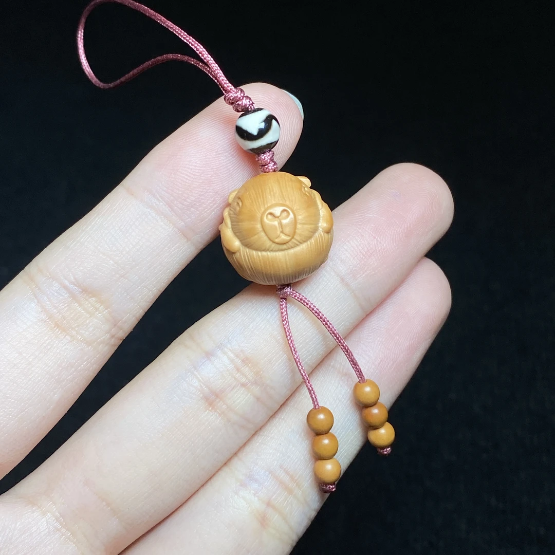 【小北珠宝】猴头手机挂9-16H108X112【多样性发一件】约15mm