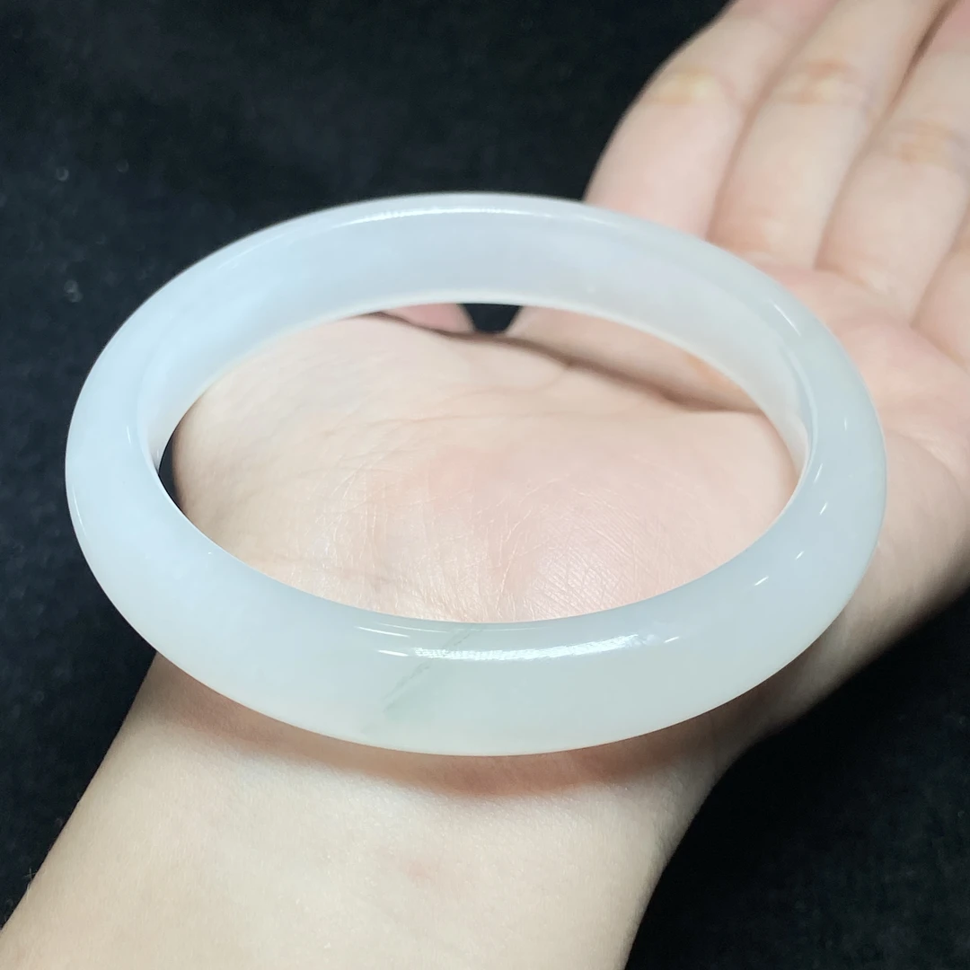 【小北严选】天山翠手镯13-16H33X310【多样性发一件】圈口50-63