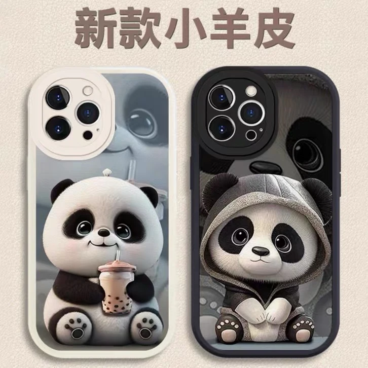 【栗子姐专属】可爱熊猫手机壳适用苹果/华为/荣耀/oppo/vivo/小米