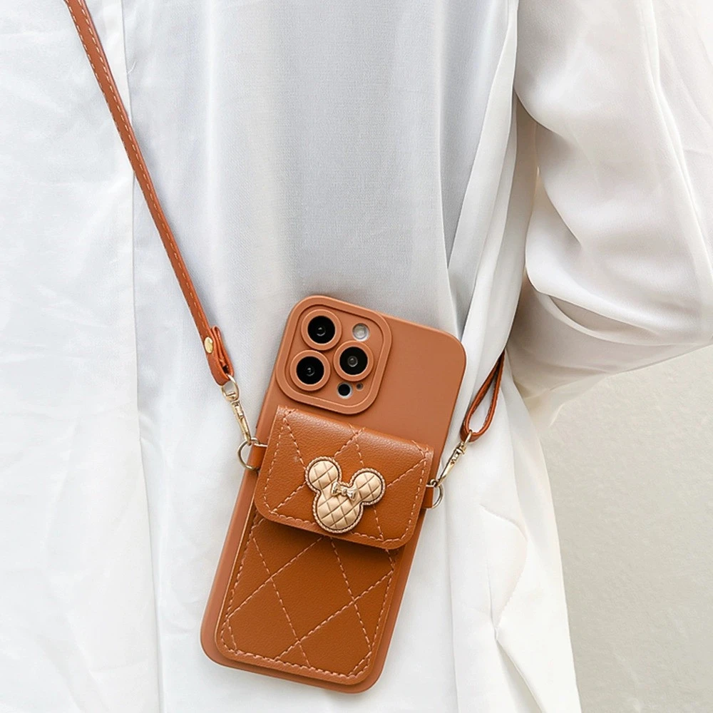 ins斜挎手机壳可背防丢适用苹果/华为/荣耀/oppo/vivo/小米/红米