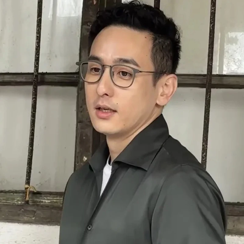 任彬同款眼镜近视男款度数可配网上专业配镜斯文败类小方框好东西