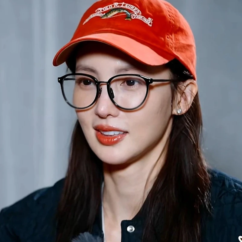 花儿与少年6金晨同款黑框眼镜男女素颜神器护目平光镜无度数百搭