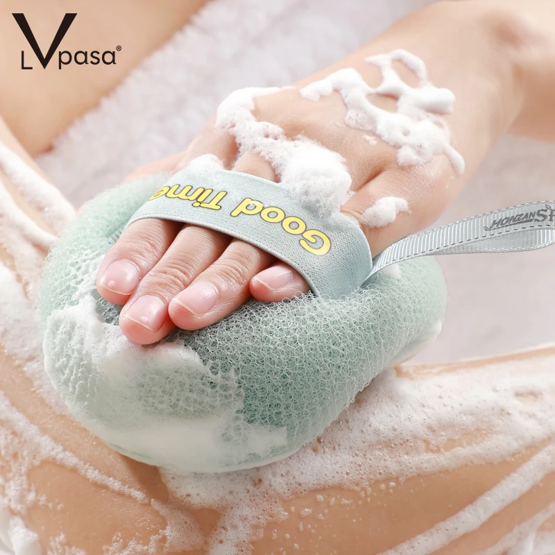 吸盘沐浴球浴花球大号女洗澡搓澡按摩家用起泡泡浴洗浴搓背女士